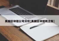美国区块链公司分析[美国区块链概念股]